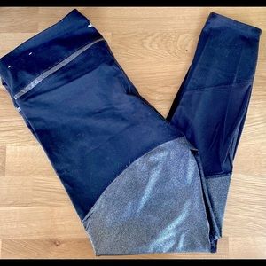 Black Mesh Joy Lab Shimmer Leggings XL